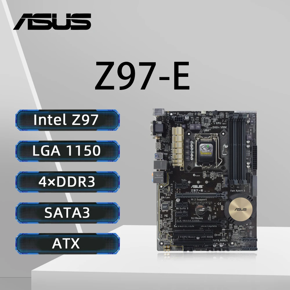 ASUS Z97-E Motherboard: A Escolha Ideal para Enthusiasts com