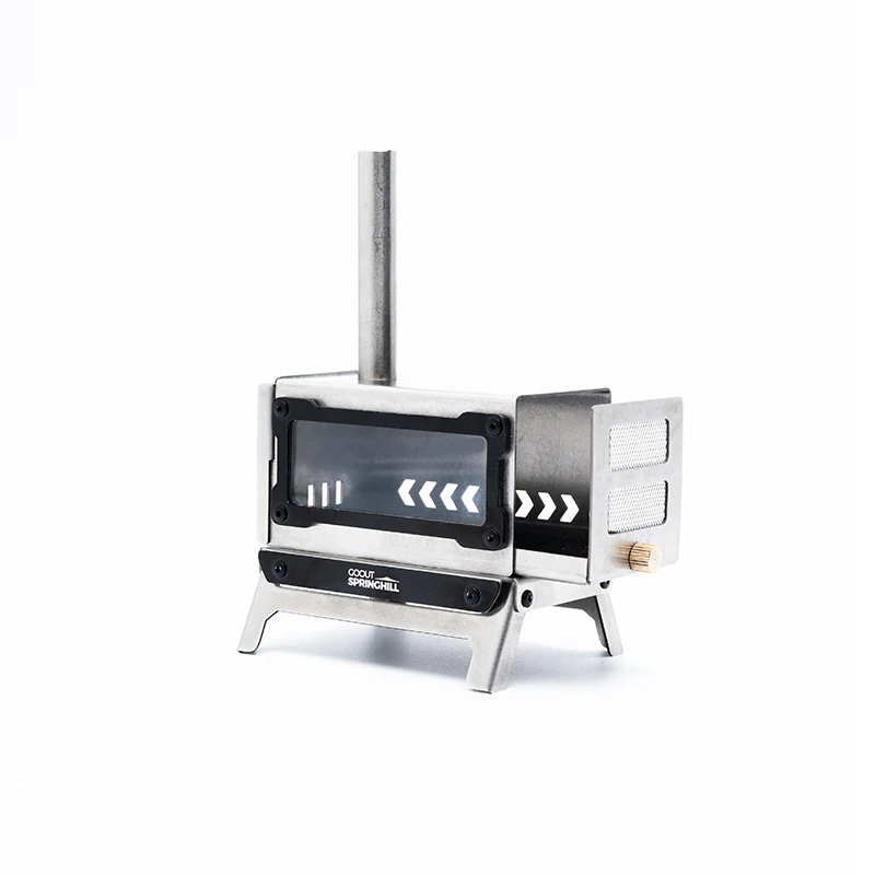Goout Springhill Mini Incense Burner 1.5 Portable Folding Camping Travel Fire Stove Outdoor Small Firewood Stove Tabletop Fire