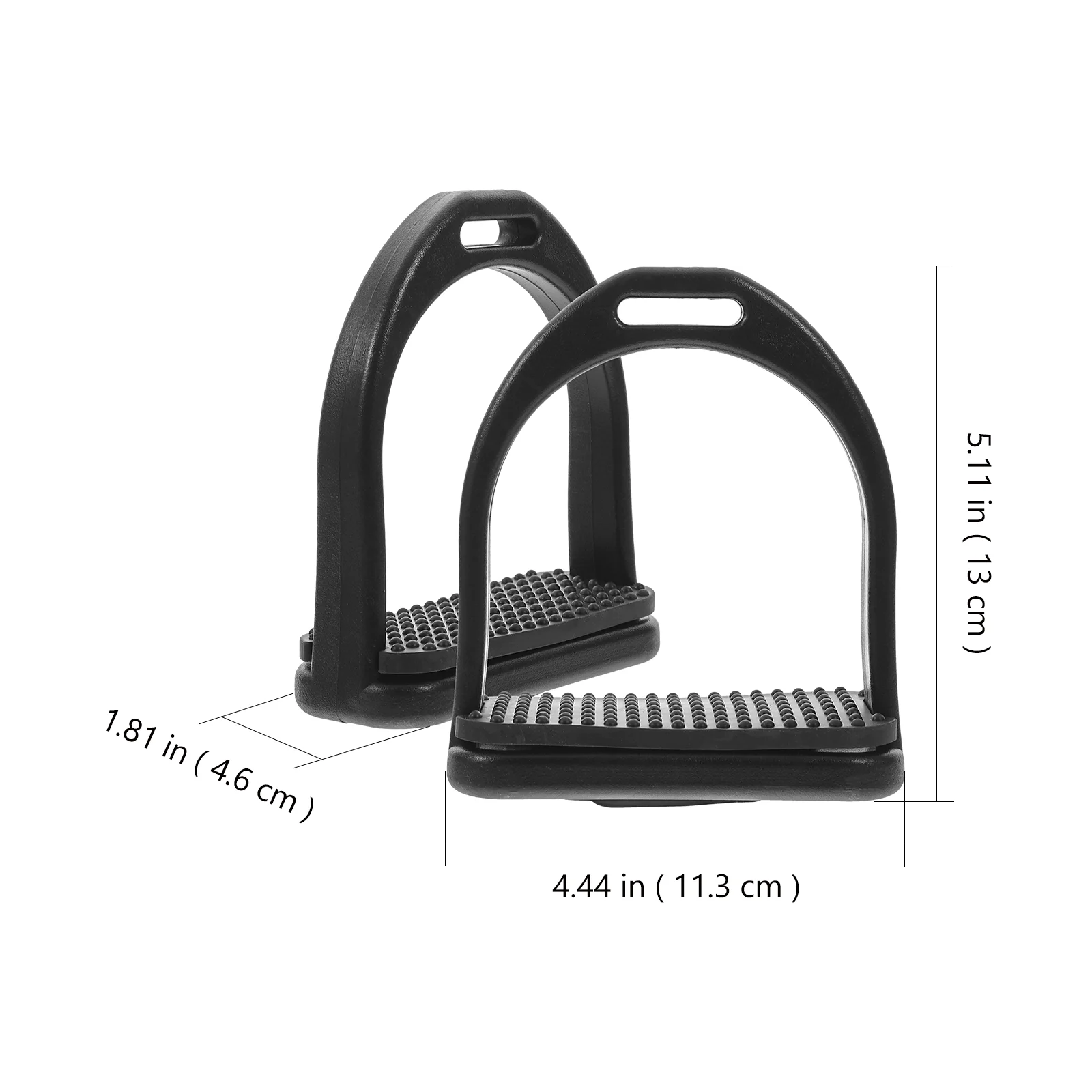 Horse Riding road Safety Nonslip POM Saddle Accessories Anti Skid Pedal Fix Foot Protect