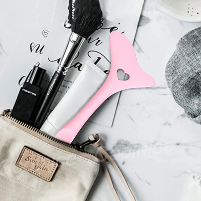Eyeliner Stencil Tool Makeup Tools Eye Makeup Tools Makeup Tool Eyeliner Pencil Auxiliary Eyeliner Eye Black Baffle Silicone Auxiliary Makeup 1 Pink
