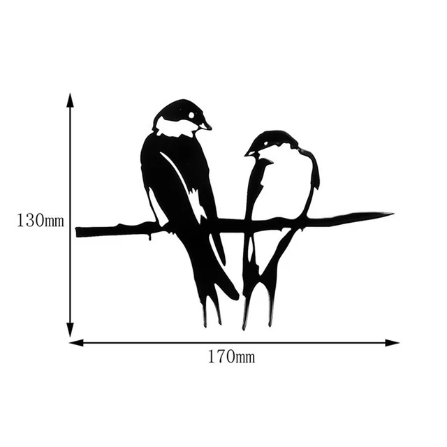 Művészeti Madárszobrok Kerti Dekoráció Kültéri Ház Tető Időjárási Lapát Szél Irányjelző - Image 5