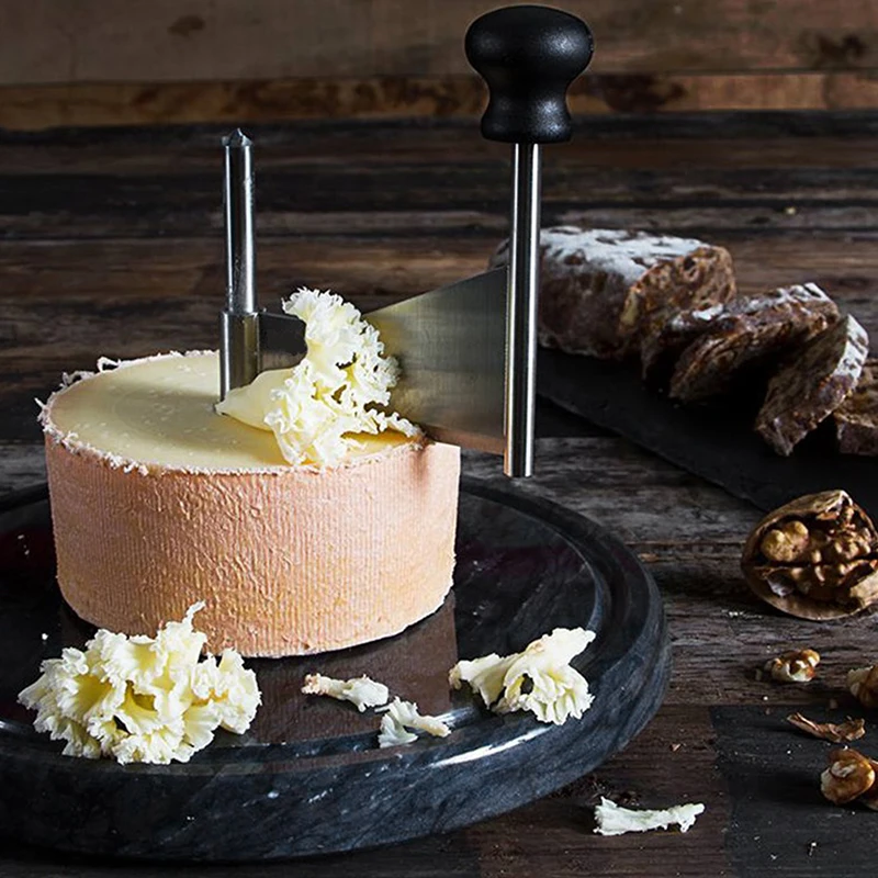 Disc Cheese Slicer Handheld Cheese Cutting Rotary Scraper Manual Kitchen Baking Chocolate Chip Scraper Kitchen Gadgets