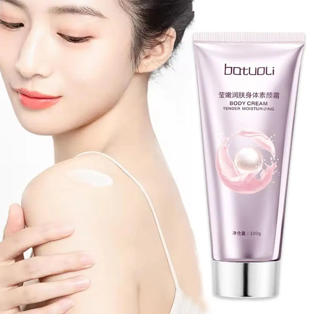 Body Whitening Cream Moisturizing Light Weight Oil Hydrating Care White Brightening No Control Lasting Body Fake Body Long V1E2