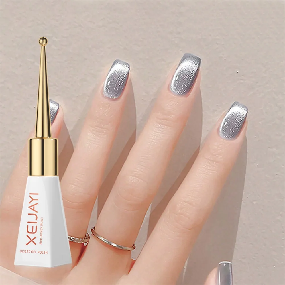 10ml Cat Eye Gel Nail Polish Semi Permanent Reflective Top Nail