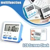 Digital Display Cooking Alarm Clock Kitchen Timer Sleep Stopwatch Clock House Countdown Kids Student Learning Time Manager 2