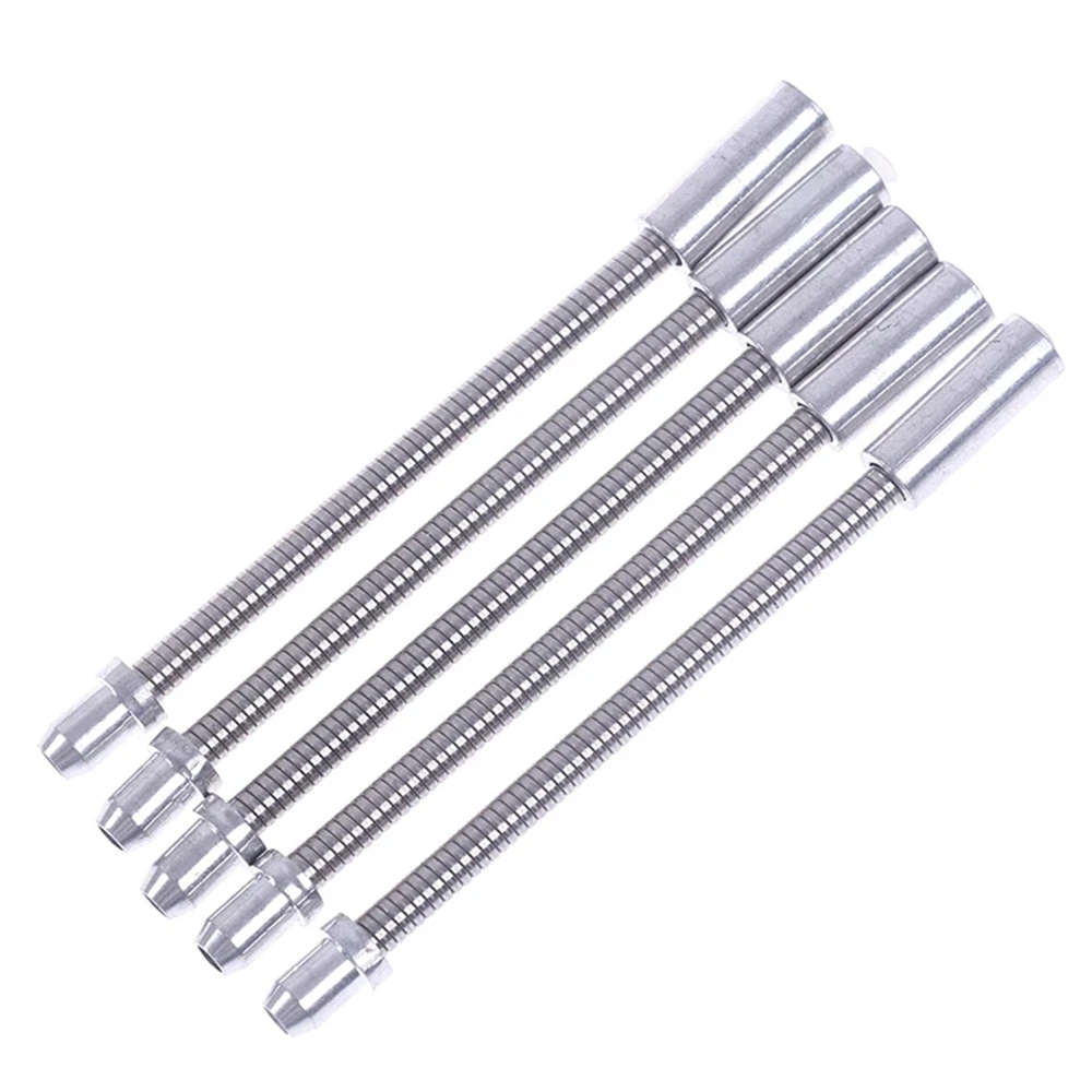 

5Pcs Flexible Steel Accessories Boots Cable Folding Bike Wire Tube Brabke Noodle Hose Pip Cable Noodle