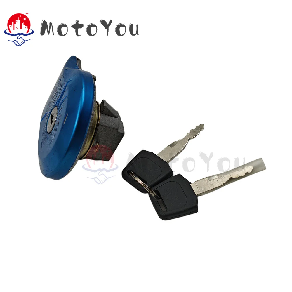 야마하 SR125 185 SR250 비라고 XV125 XV250 맥심 XJ XS 400 550 650 700 750 1100 용 연료 가스 탱크 캡 커버 (열쇠 포함)