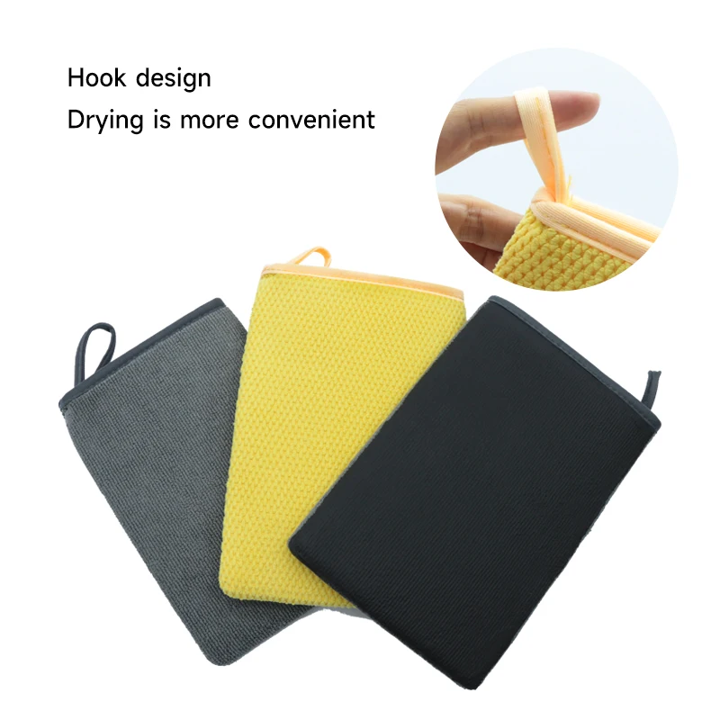 DETAILING Magic Clay Bar Washing Gloves Car Cleaning Tools Microfiber Washing Gloves Car Detailing Magic Clean Cloth Eraser car cleaning gloves microfiber cleaning gloves microfiber washing gloves microfiber gloves