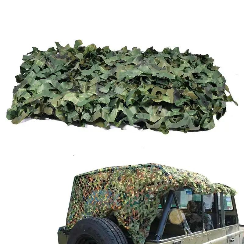 

Camo Net Waterproof Camouflage Netting Mesh Outdoor Hunting Camouflage Net Outdoor For Sunshade Canopy Decoration Duck Hunting