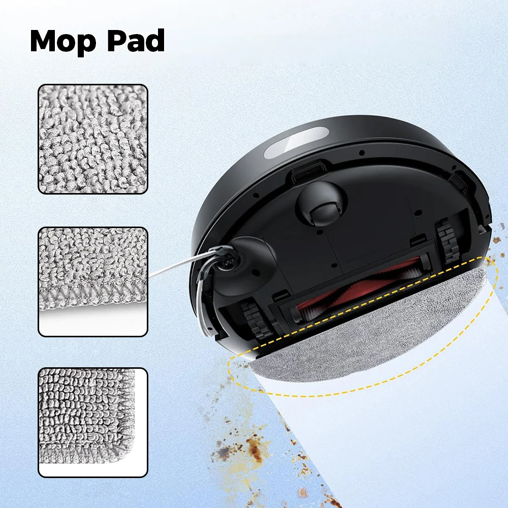 Premium Mop Cloth for Robot Vacuum Cleaner - Replacement Accessories