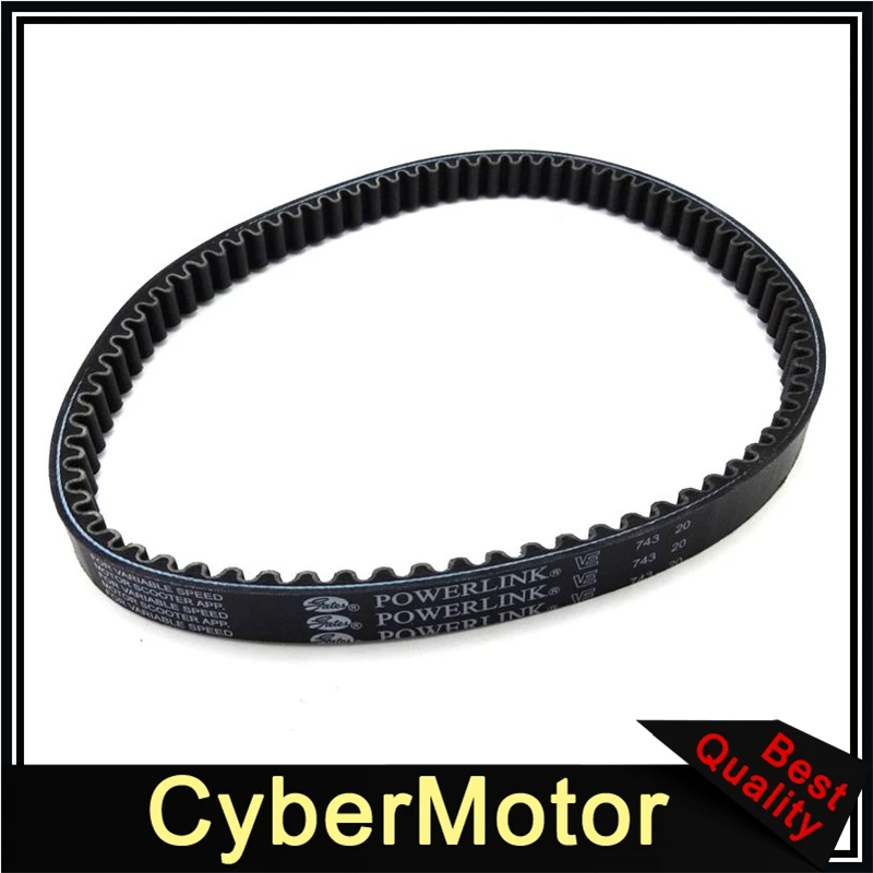 Gates Powerlink 743 CVT Drive Belt For GY6 125cc 150cc Scooters Atvs Reliable