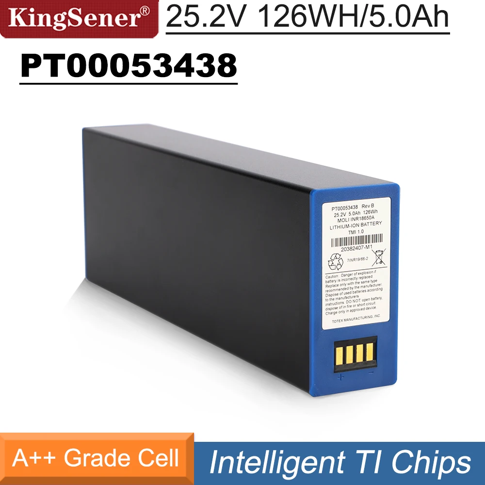 Сменный аккумулятор KingSener PT00053438 для вентилятора coviдинаина пуритана Bennete 560 17390061-M 25,2 в 5.0ah/126Wh