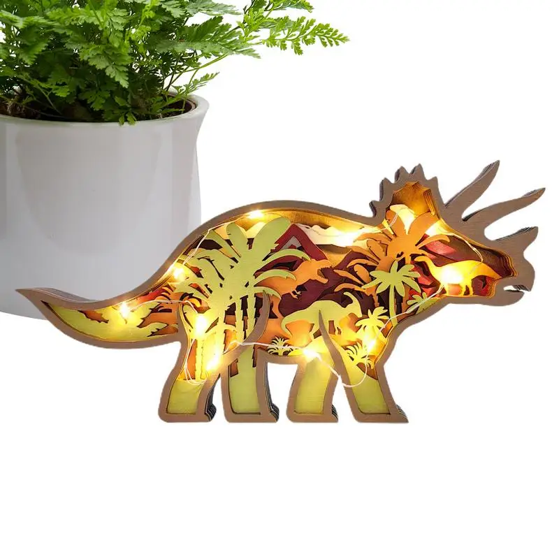 

Настольный деревянный динозавр резьба динозавр рандомное настольное украшение реквизит для фотосъемки для помещений и улицы Коллекционные Фигурки для