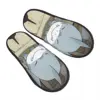 Winter Home Cotton Slippers Cute Jeff The Landshark Merch Household Fur Slippers Slides Living Room Cozy Non-skid Slides 1