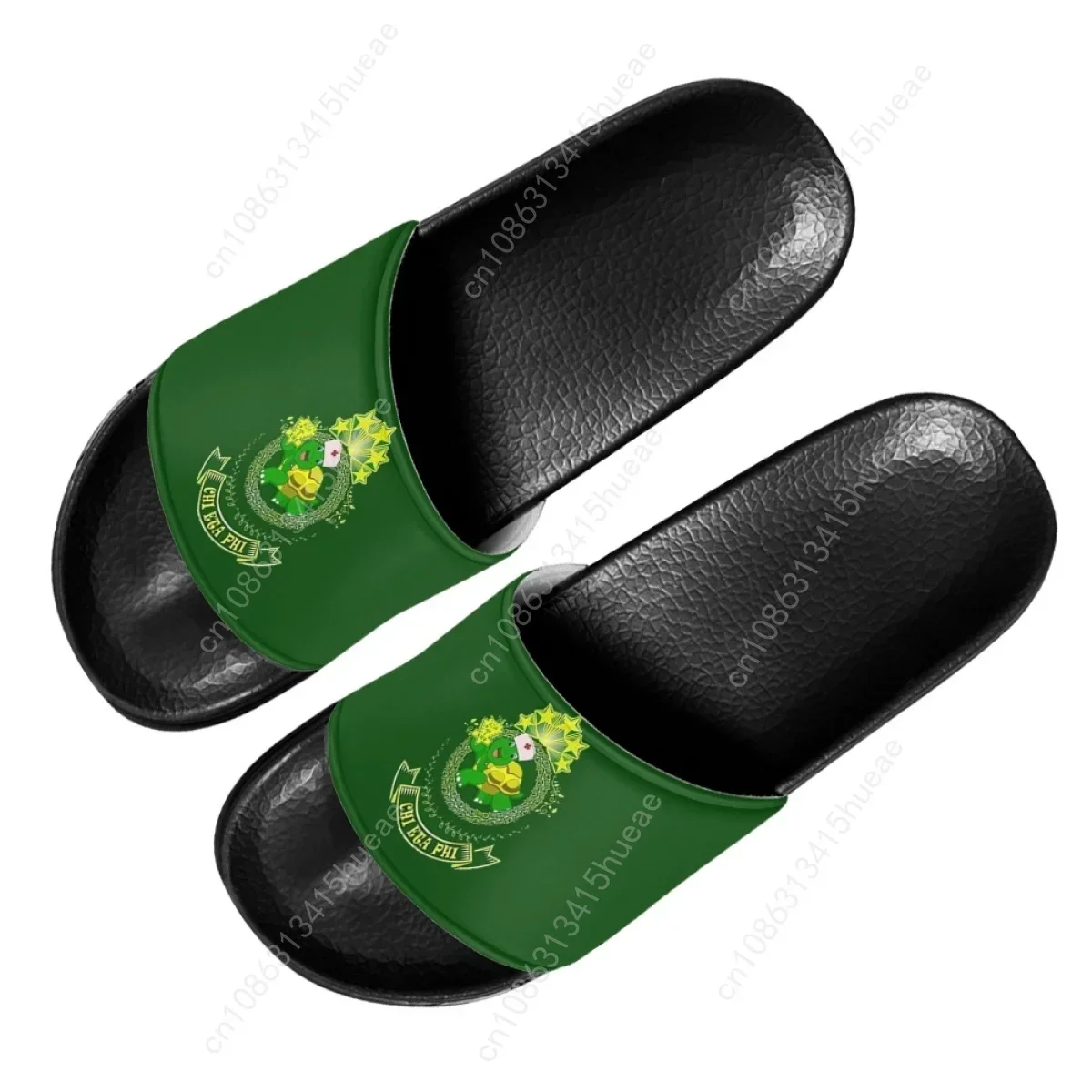 Women Soft Fashion Slippers Bathroom Slides Non Slip Trend Chi Eta Phi Sorority Designer Flats Shoes Female Breathable Sandals 2