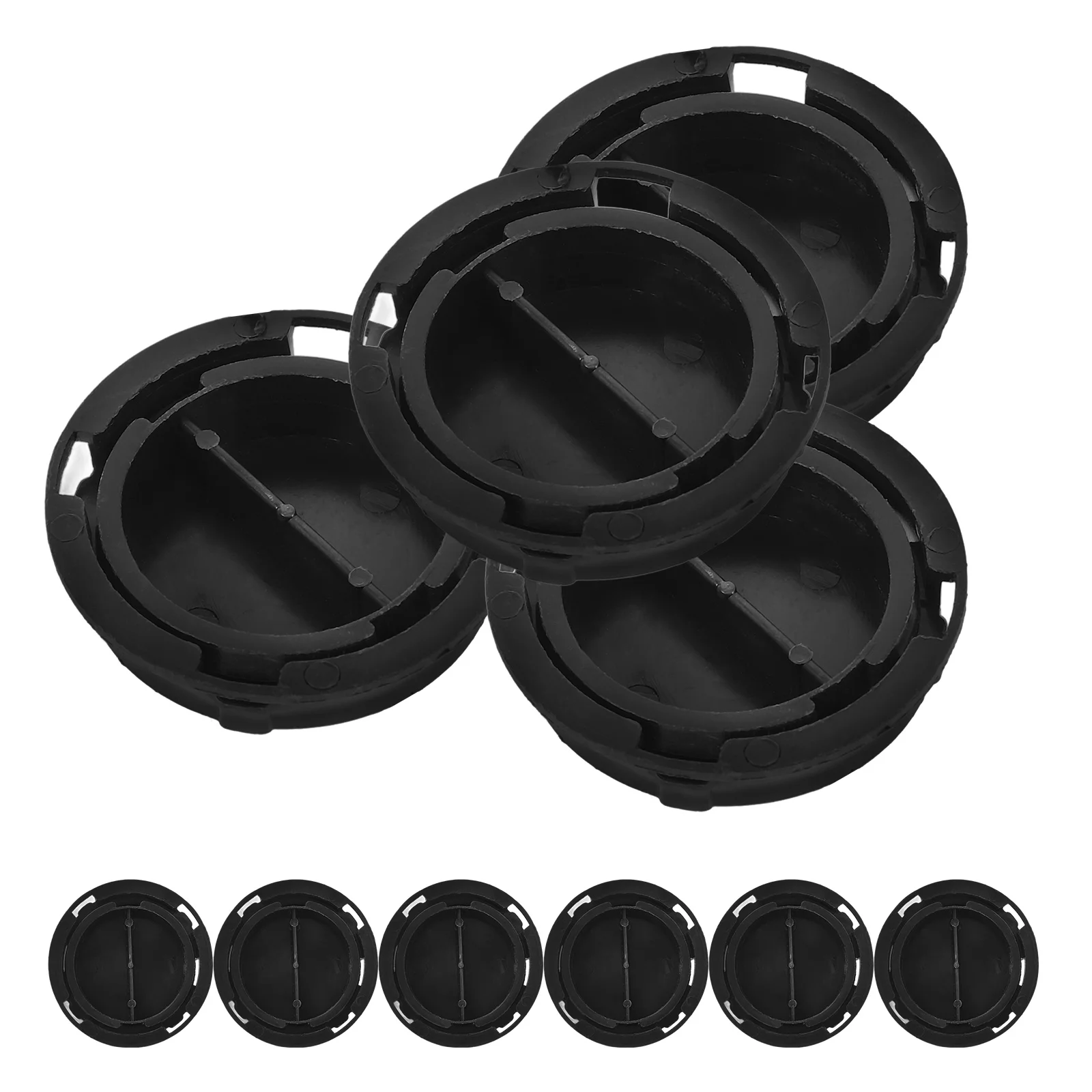 10 Pcs Piggy Bank Bottom Cover Stopper Phone Portable Plug Round Abs Hole Plugs Replacement Baby Small 4
