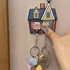 Wall Key Holder Couple Keychain Hanger Cute Cartoon Lion Key Hook Organizer Prevent Loss Keychain Home Decor Gift for Couples 3
