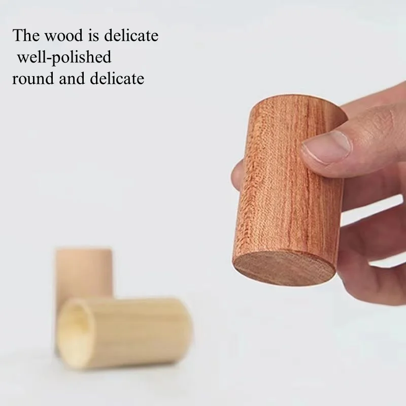 Essential Oil Cylinder Diffuser Wood Wooden Diffuser Bottle Indoor Aromatherapy Essential Oil Cylinder Retainer Wooden