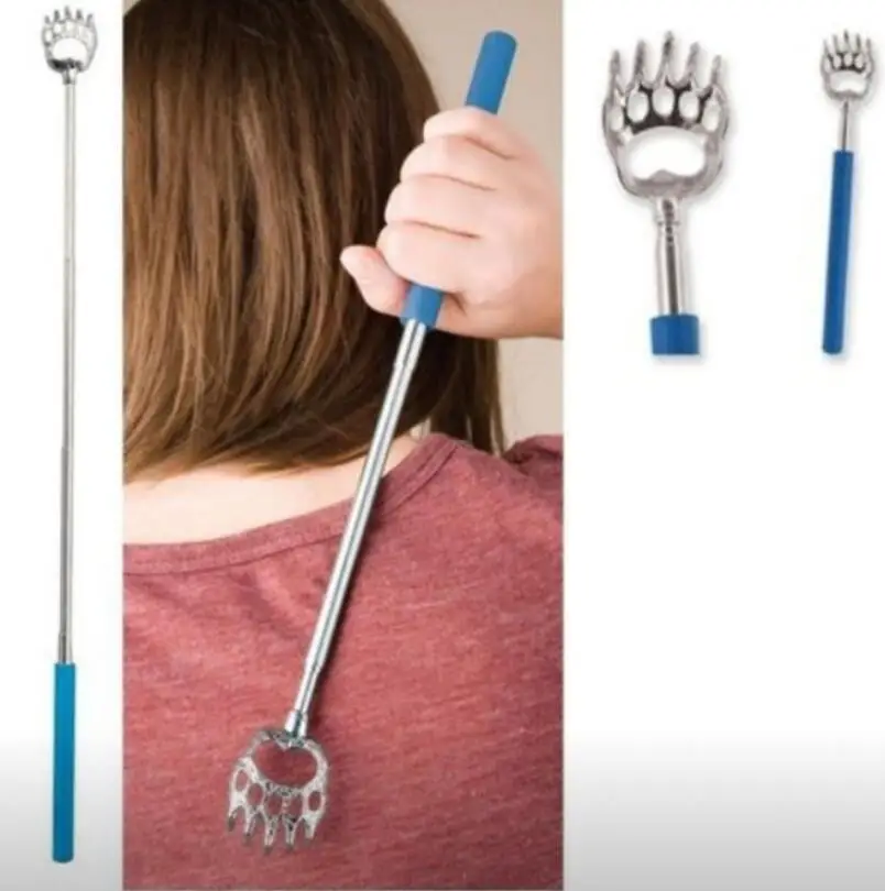 Back Scratcher Telescopic Scratching Massager Kit Extendable Itch Health Products Hackle back scratchers,tickle tool