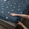 100% Waterproof Mattress Covers Protector Adjustable Non-slip Bed Fitted Sheet With Elastic Band for  90/150/180x200 4