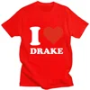 I Love Drake Graphics Cotton T-Shirts Print Men Women Hip Hop Short Sleeve T Shirt Oversized Harajuku Unisex Tees Tops Clothing 4