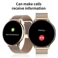 For Samsung Bluetooth Call Smart Watch Women Custom Dials Smartwatch Waterproof Music Watches HD Full Touch Bracelet Clock 2024 2