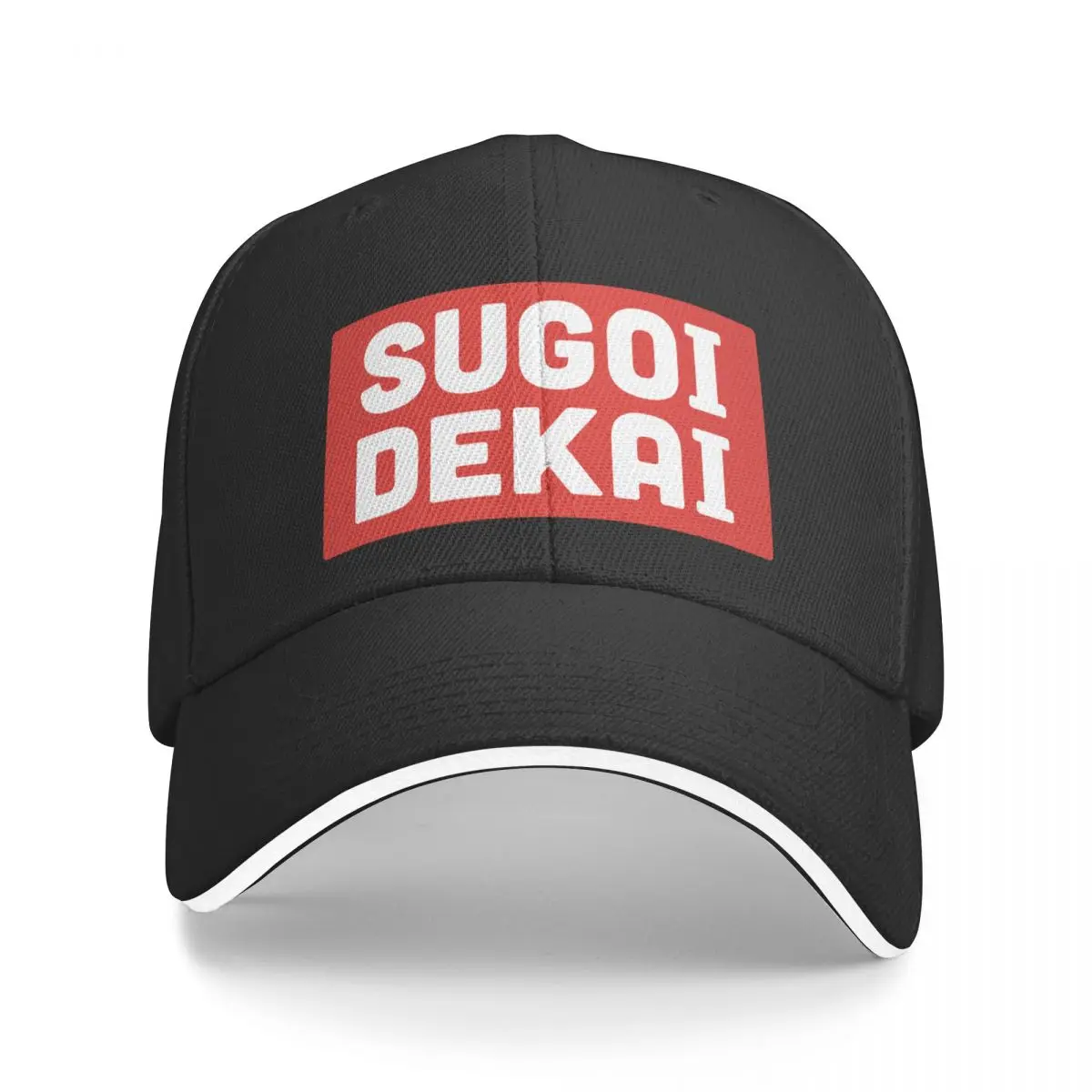 

Sugoi Dekai (Uzaki-chan) Baseball Cap cute sun hat Luxury Hat Hat Baseball Cap Women Men's