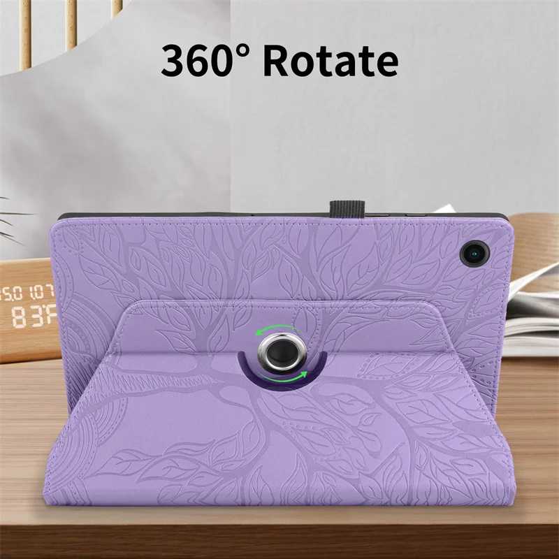360 Rotating PU Leather Stand Case