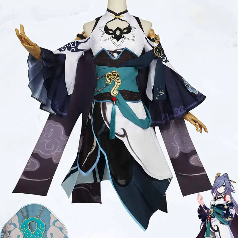 

Honkai Star Rail Fu Hua Cosplay Costumes Uniform Halloween Carnival Party Dress For Women Girls