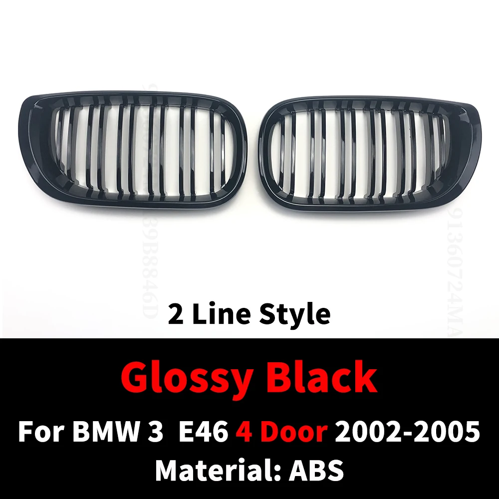Glans zwarte nieren grill voor de BMW 1 Serie F20 & F21 Pre-LCI