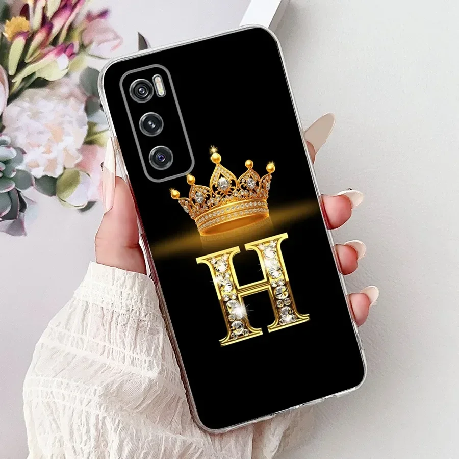 For Samsung Galaxy S22 S24 S24+ S 24 S23 Ultra FE Case Crown Letter Soft Silicone TPU Funda For SamsungS22 S 23 Ultra Back Cover — view 6