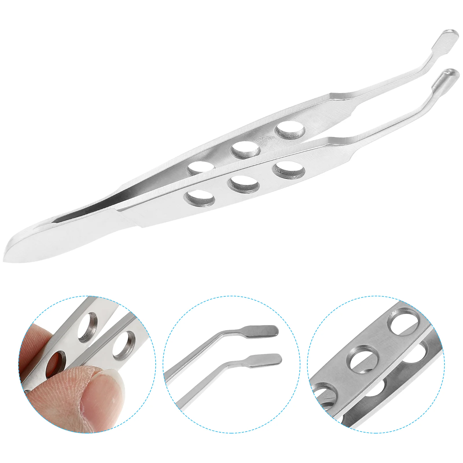 Meibomian Gland Tool Massage Forceps Eyelid Tweezers Short Hair Expressor Forceps/Tweezers/Forceps Miss 5