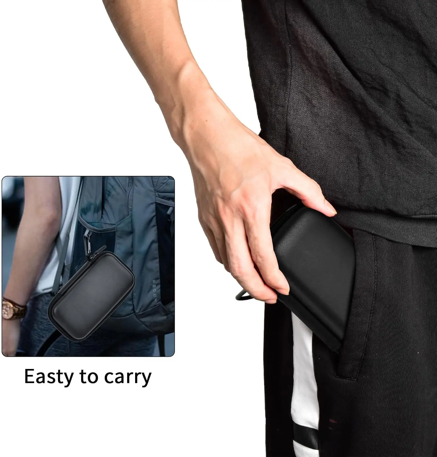Case Compatible with SanDisk 2TB 1TB 4TB Extreme PRO/for Sandisk Extreme Portable SSD USB-C USB 3.2 Gen 2 ssd storage case