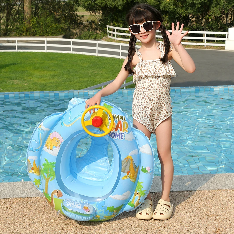 1pc Pool floats for Kids, Toddler Pool Float for Baby,Swimming Ring Floaties for Pool,Beach Toys for Party 4