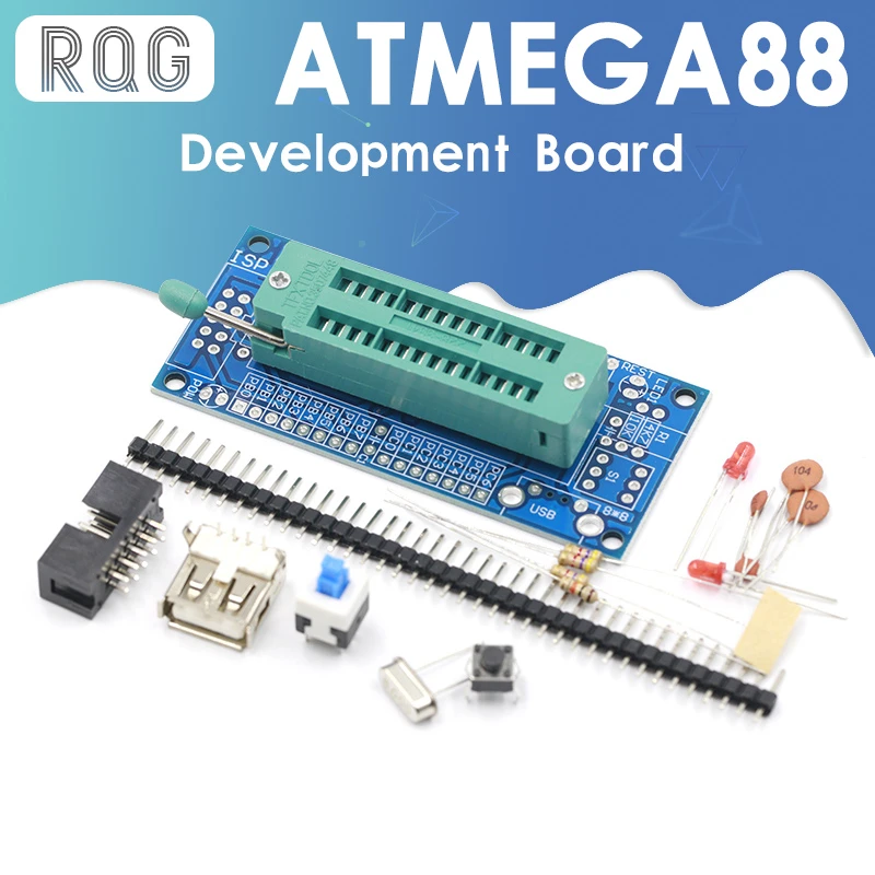 NO Chip DIY Kit 10pcs ATMEGA8 ATMEGA48 ATMEGA88 Development Board AVR NO Chip DIY Kit 10pcs ATMEGA8 ATMEGA48 ATMEGA88 Development Board AVR