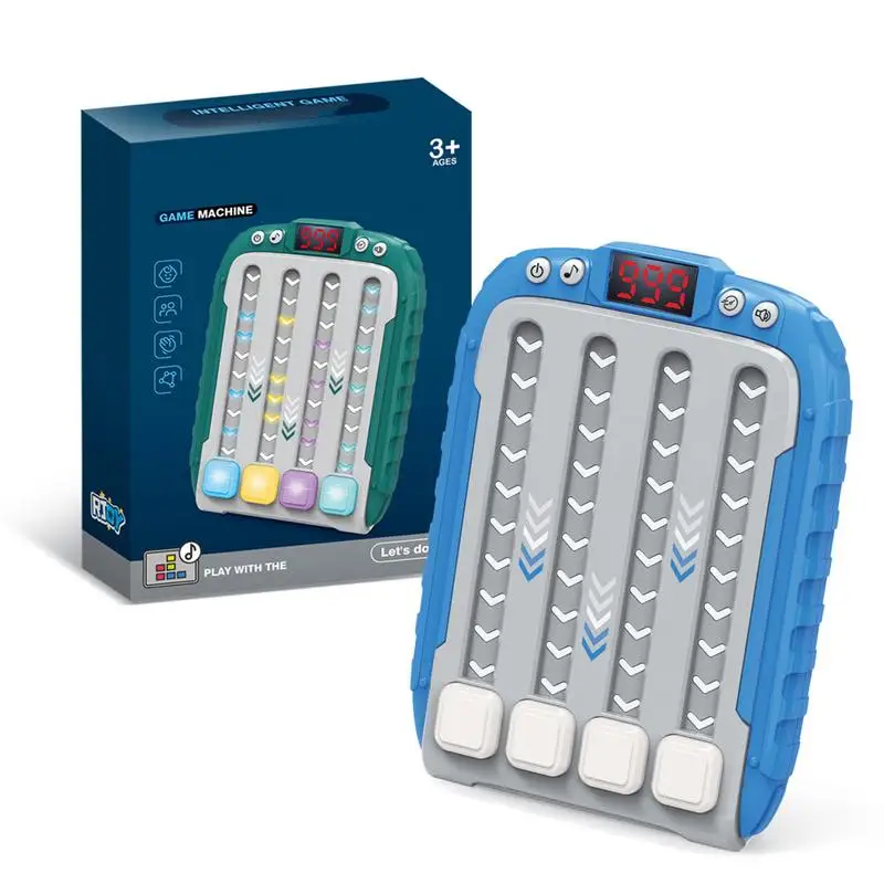 Rhythm Handheld Console Game Machine Music Games Rhythm Adjustable Modes Educational Games Toys Stress Relief Game Puzzle 5