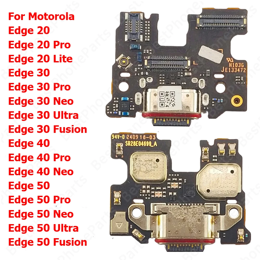Charging Port For Motorola Edge 50 Pro 40 Neo 30 Fusion Ultra 20
