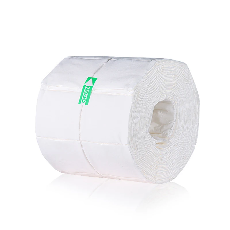 Nail Polish Remover Wipes 300/500pcs Disposable Lint-Free Soak Wipe Cotton Gel Polish Remove Nails Wraps