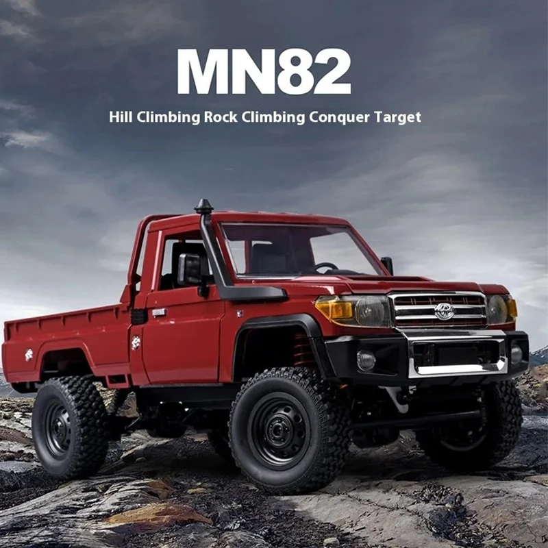 Nylon Metal 4WD Off Road RC Car Truck Toy