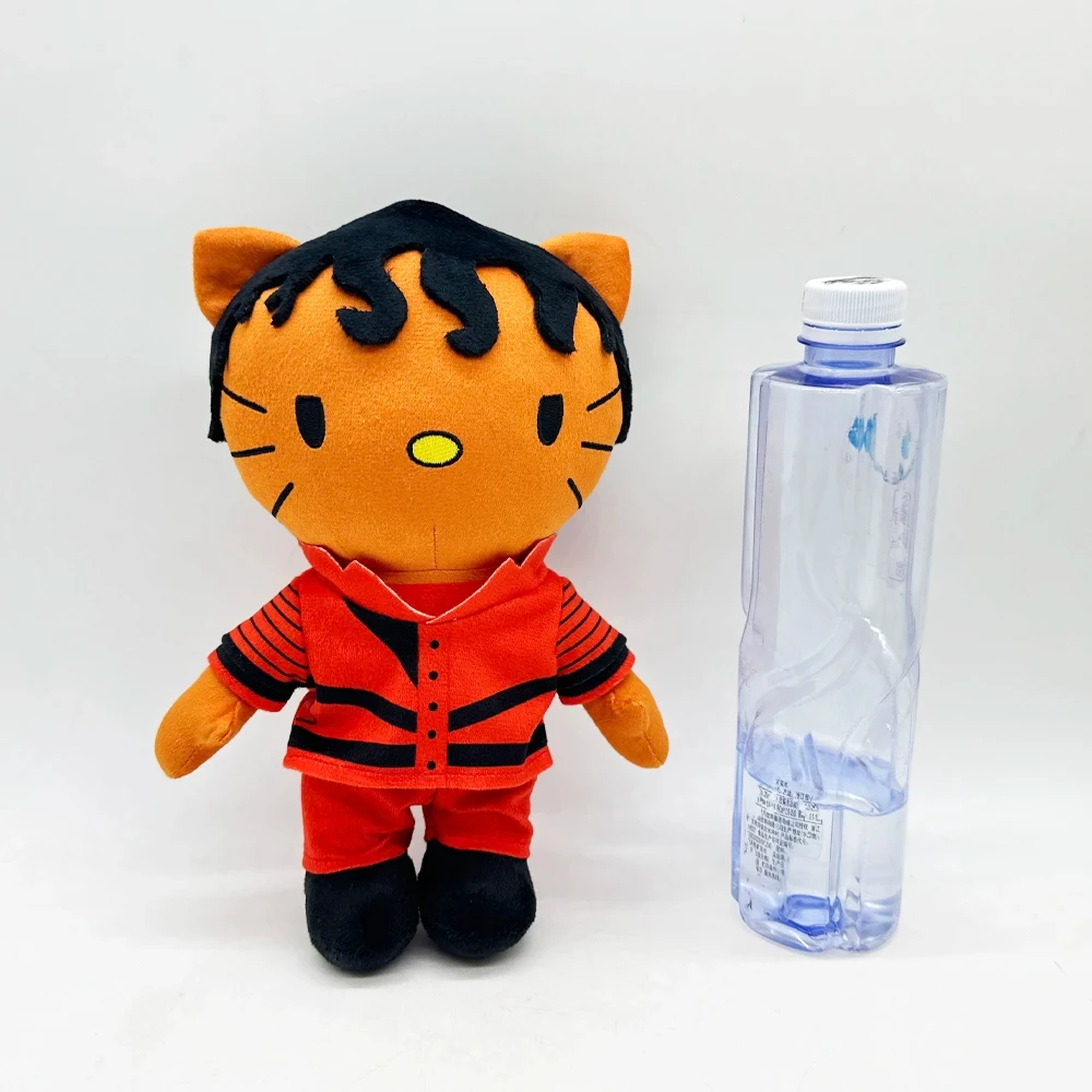 Hello Kitty Michael Jackson With Red Complete Set Clothes Plush Doll Figure Stuffed Toy Cute Boy Girls Fans Collect Gifts