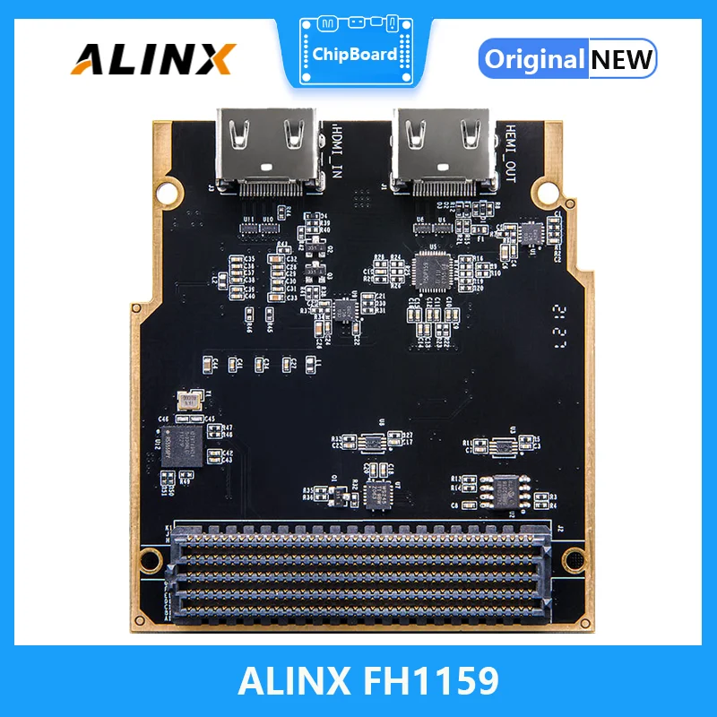 

ALINX FH1159: FMC HPC Interface to 4K HDMI Video Input/ Output Interface Adapter Card FMC Daughter Board for FPGA Board
