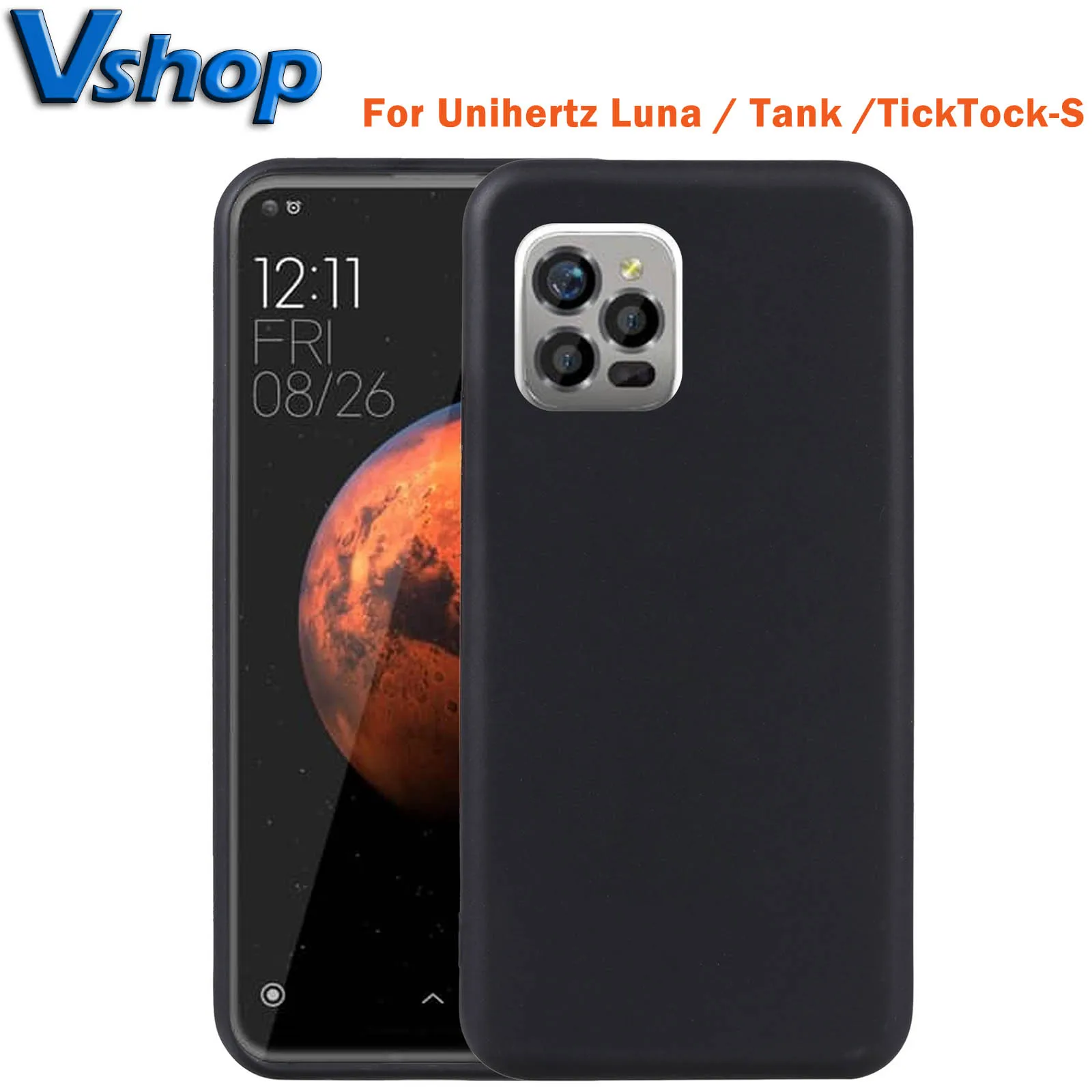 For Unihertz Luna TPU Phone Case Unihertz Tank TickTock-S Protective Case Covers