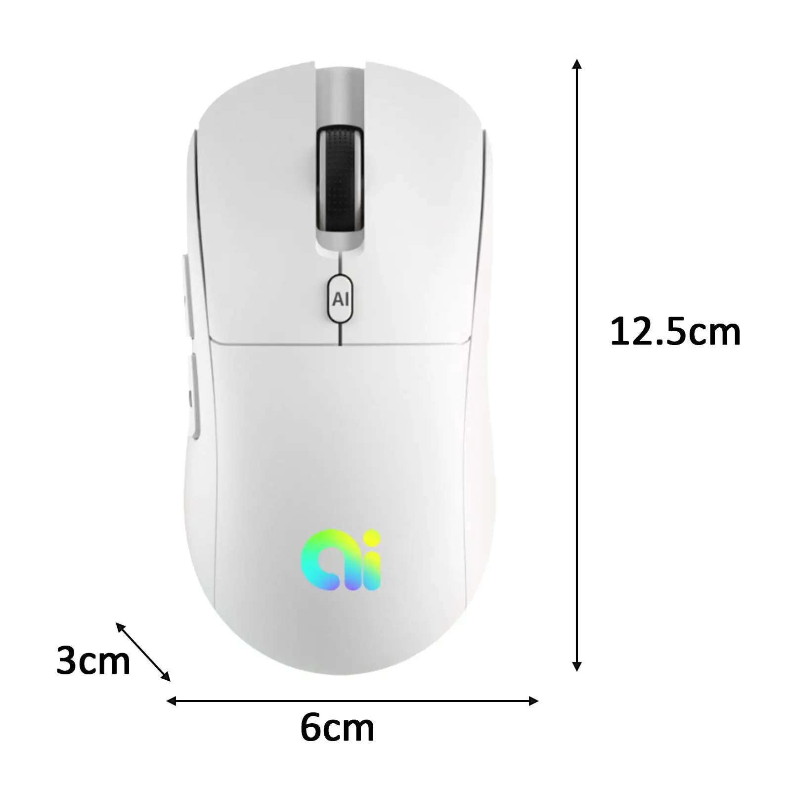 AI 스마트 음성 마우스, 부드러운 음성 검색 DPI, 음성 인식, 인체공학적 컴퓨터 마우스, 컴퓨터 노트북 노트북용