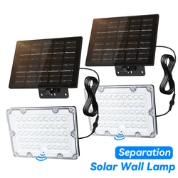 Ultra Bright LED Solar Motion Sensor Wall Light - Waterproof with 3 Modes (1PC)