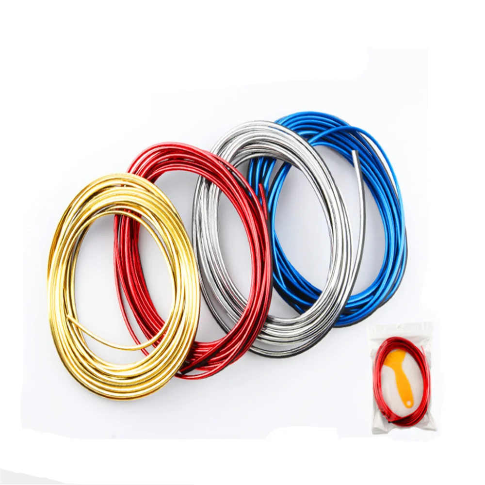 Linea di decorazione per interni auto 5m per toyota vw volvo xc60 renault clio hyundai tucson audi a3 8p alfa romeo 147 ford - Image 5