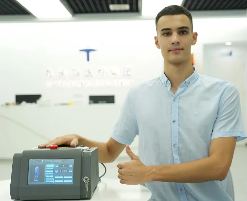 デュアル波長 650nm+808nm レーザー治療パッド 1055mw 16 ダイオード LLLT 治療装置