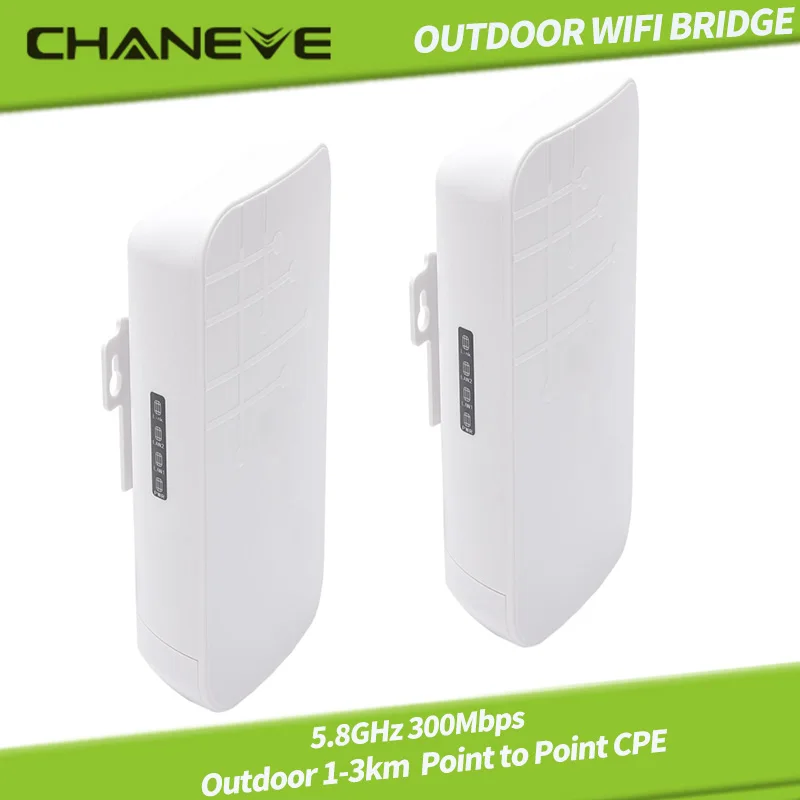 Último AC1200 Extensor WiFi al aire libre de largo alcance, banda dual  2.4+5G 1200Mbps 802.11AC Punto de acceso PoE exterior (AP)/repetidor