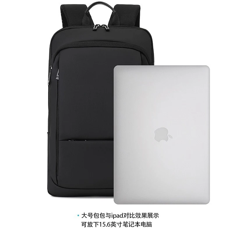 2023 New Fashion Thin Backpack Casual Lightweight Oxford Cloth Expandable Waterproof Outdoor Travel Backpack for Men 3