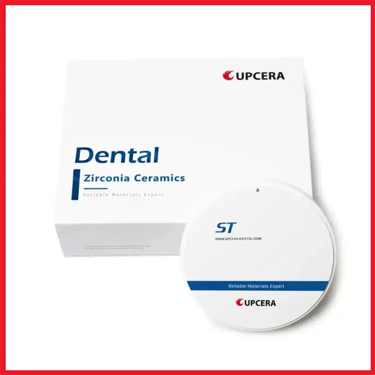 

Upcera 12mm ST White Dental Product For Laboratory Dentistry Treatment Material Dentist Aesthetic Colors Block Teeth whitening