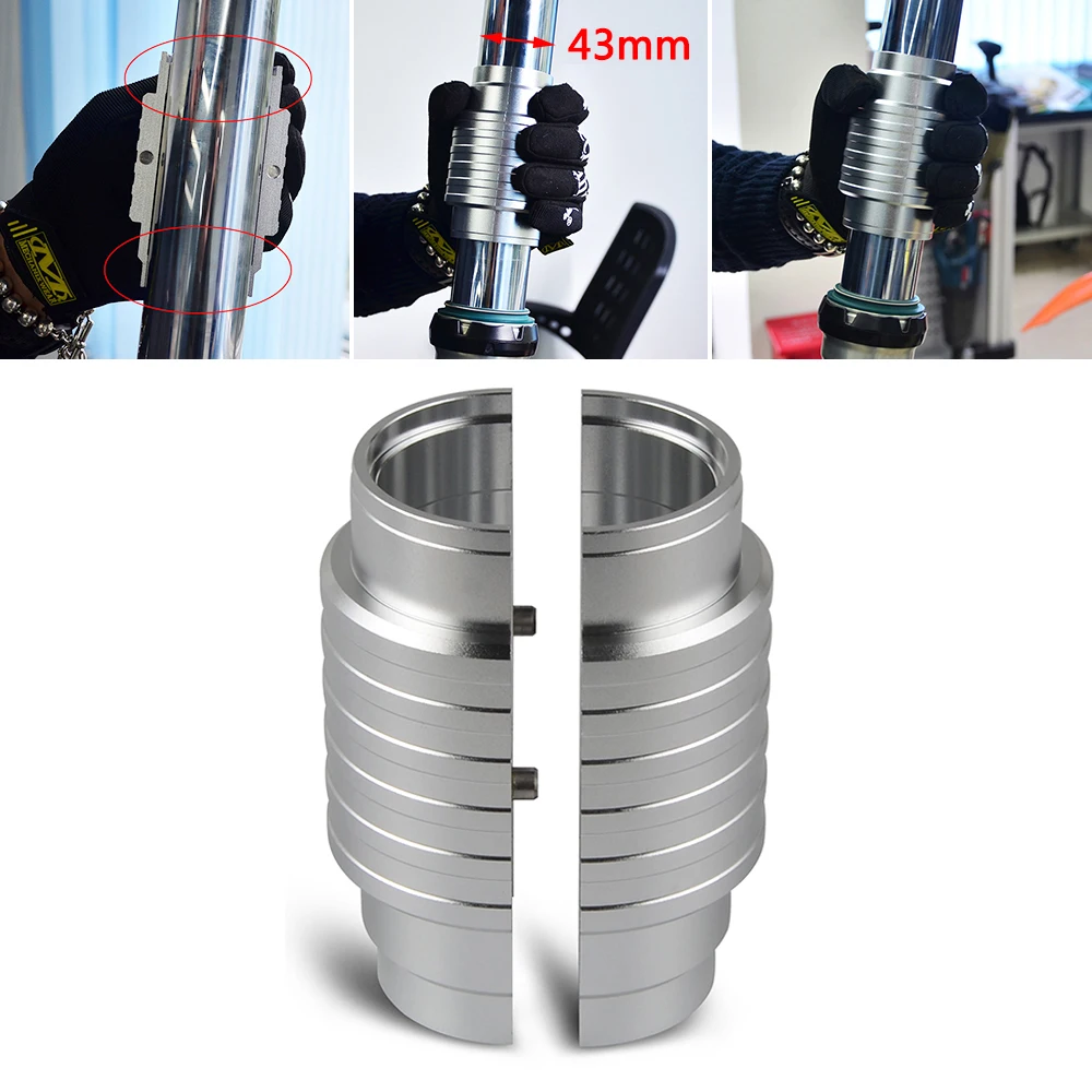 Motorcycle 43mm Fork Seal Driver Tool For Suzuki Hayabusa Gsx1300r 1999